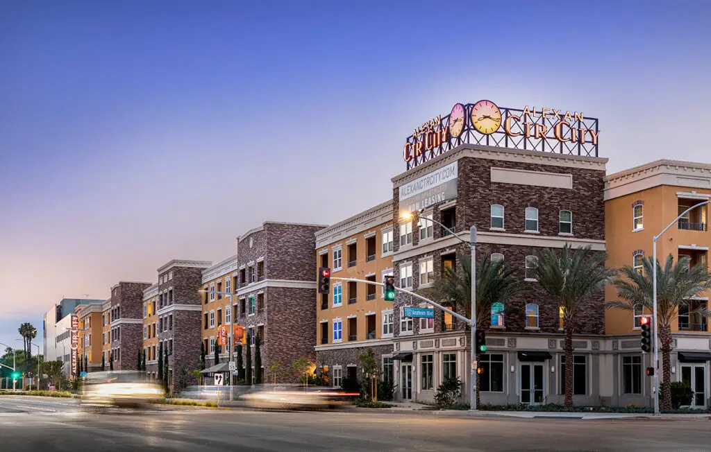 Exterior residential signage designed by Architecture Design Collaborative for CTR in Anaheim, California