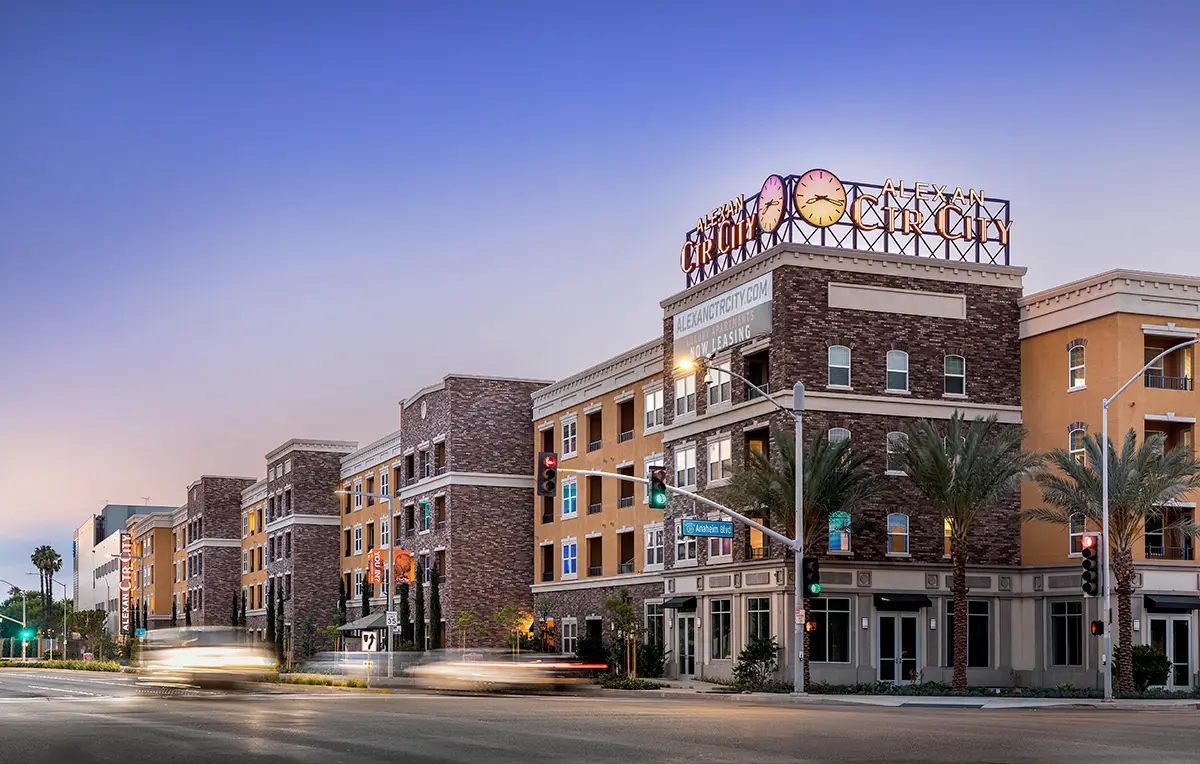 Exterior residential signage designed by Architecture Design Collaborative for CTR in Anaheim, California