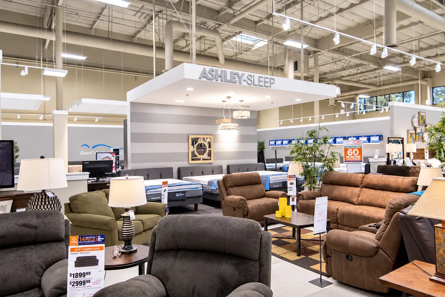 Ashley Modesto renovated store and showroom