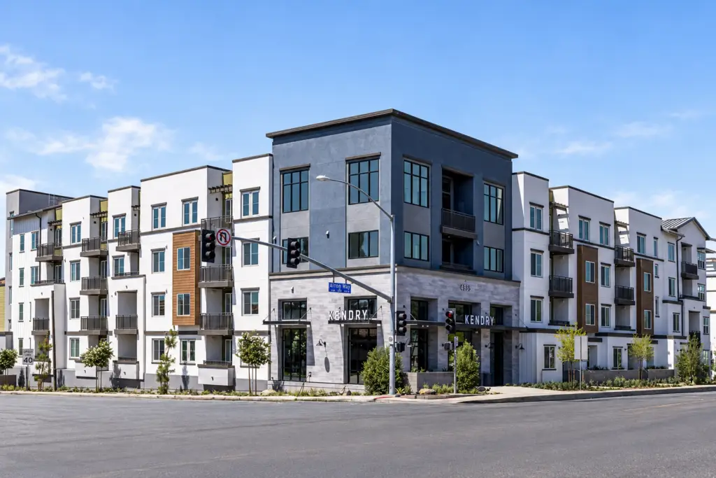 Kendry Expansion multifamily community in Montclair, California, designed by Architecture Design Collaborative.