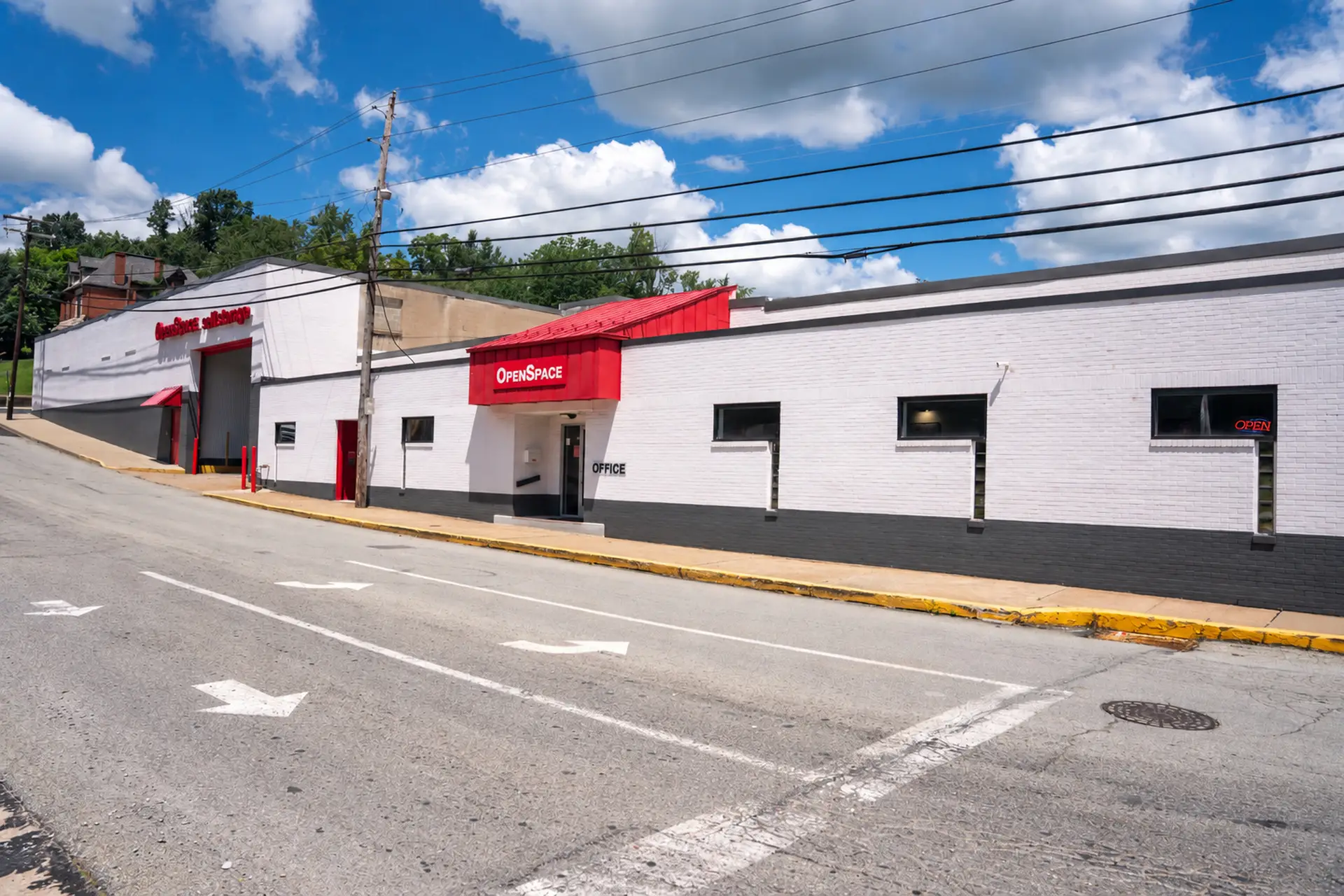 OpenSpace Self Storage in Jeannette, Pennsylvania, adaptive reuse designed by Architecture Design Collaborative