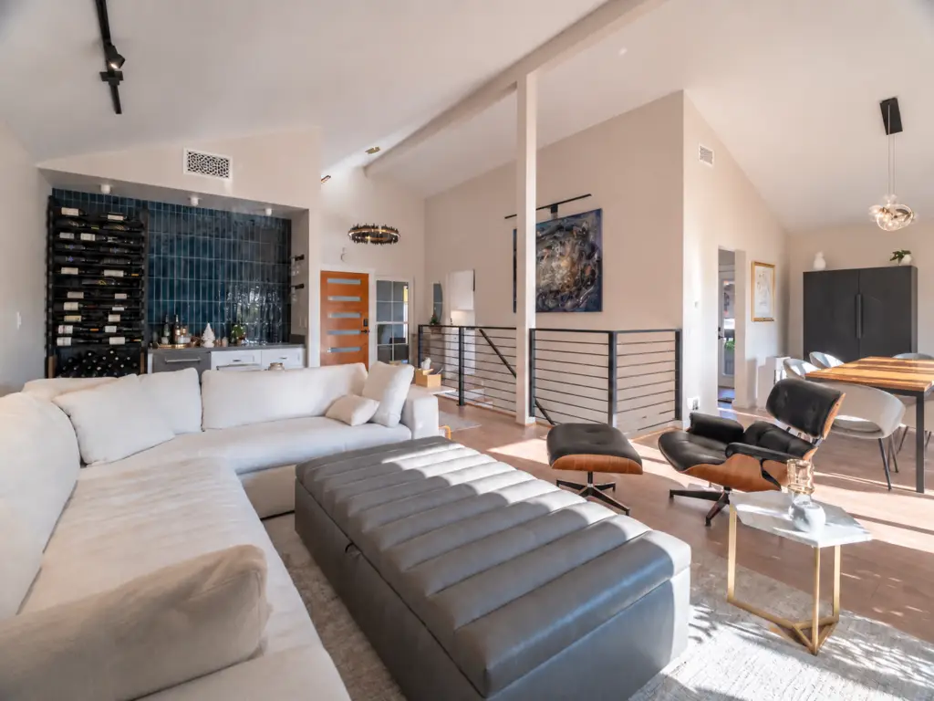 Private residence in Irvine, California, with a modern beach interior by Architecture Design Collaborative