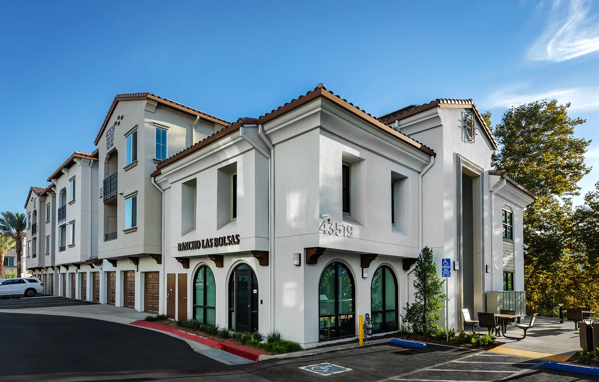Rancho Las Bolsas affordable housing community in Temecula, California, designed by Architecture Design Collaborative